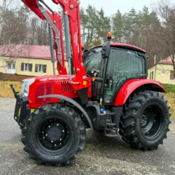 Window guard for a McCormick X6 tractor