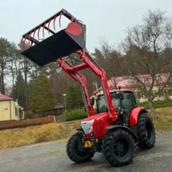 Window guard for a McCormick X6 tractor